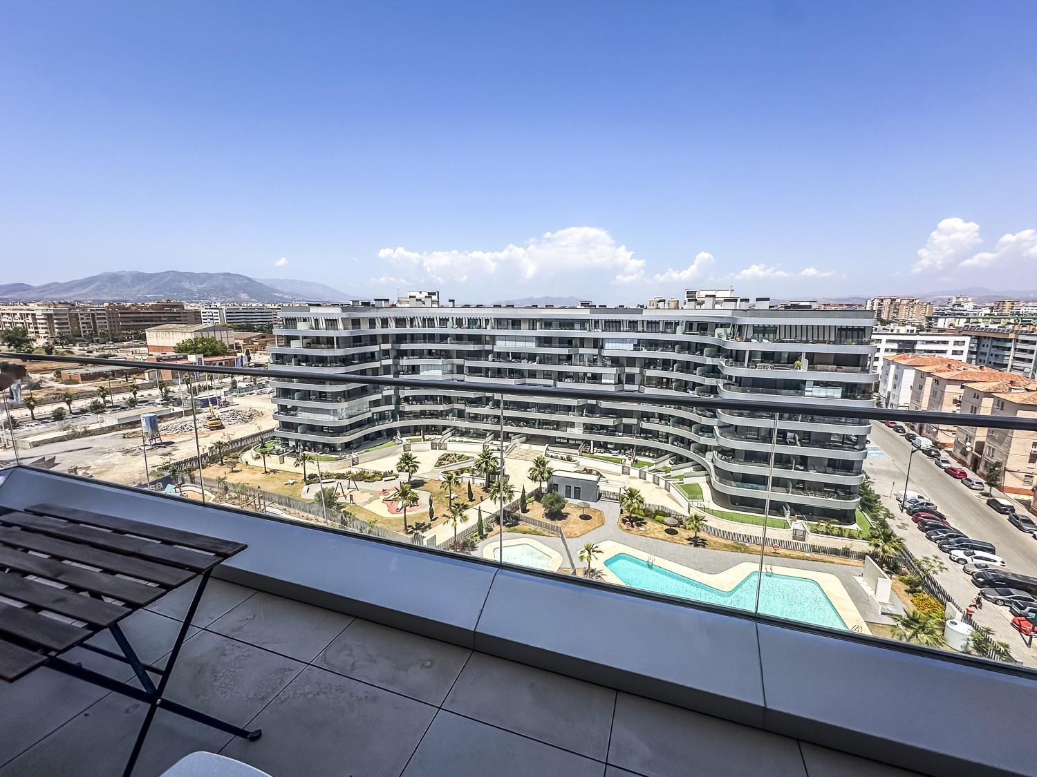 Apartment -malagasunapts-tower Living Sea Views Pool Gym Park Málaga